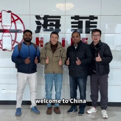 Indian Clients To The Factory! (Diffusion Welding Machine Demo)